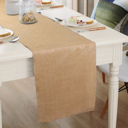 Burlap table runner