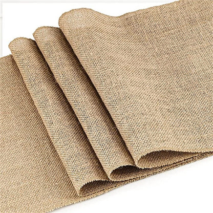 Burlap table runner